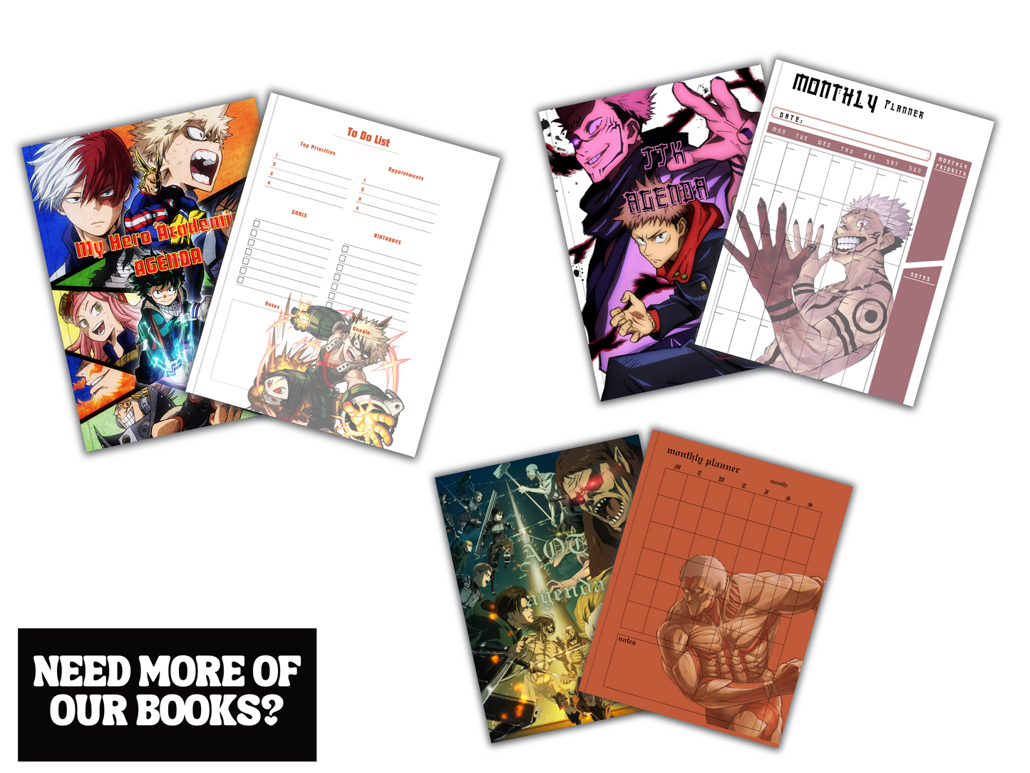 Demon Slayer Planner