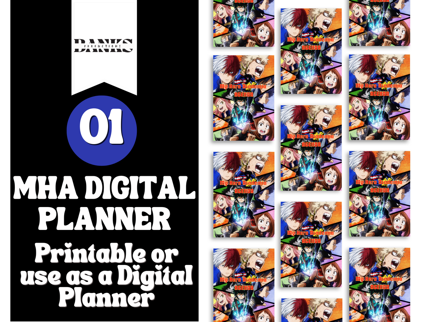 My Hero Academia Planner