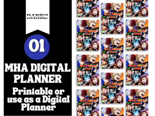 My Hero Academia Planner