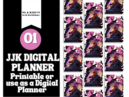Jujustu Kaisen Planner