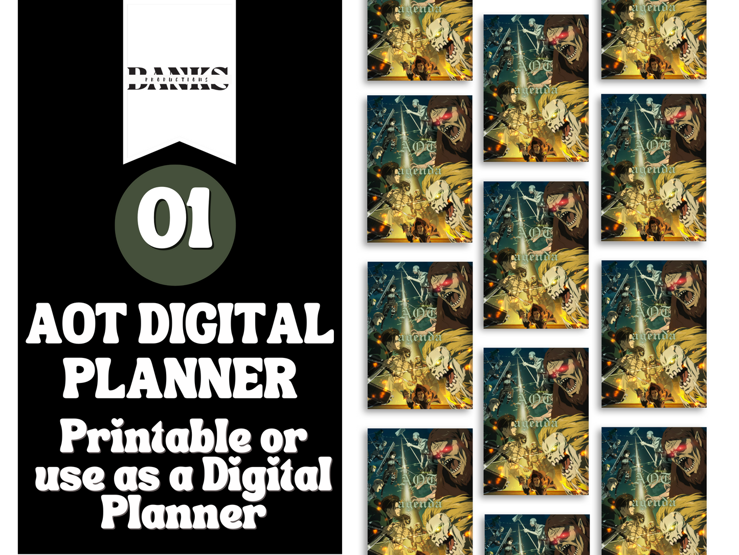 Attack on Titan Planner