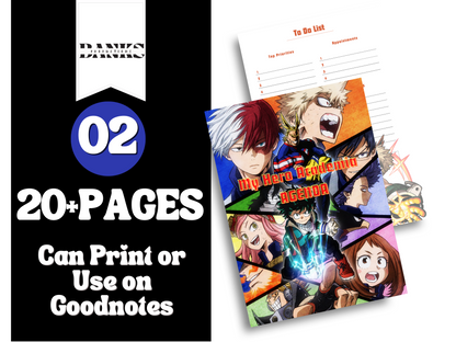 My Hero Academia Planner