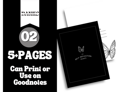 100 Self Reflection Prompts Planner