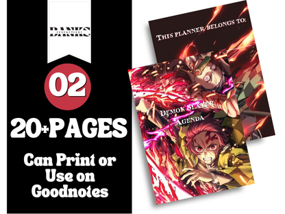 Demon Slayer Planner