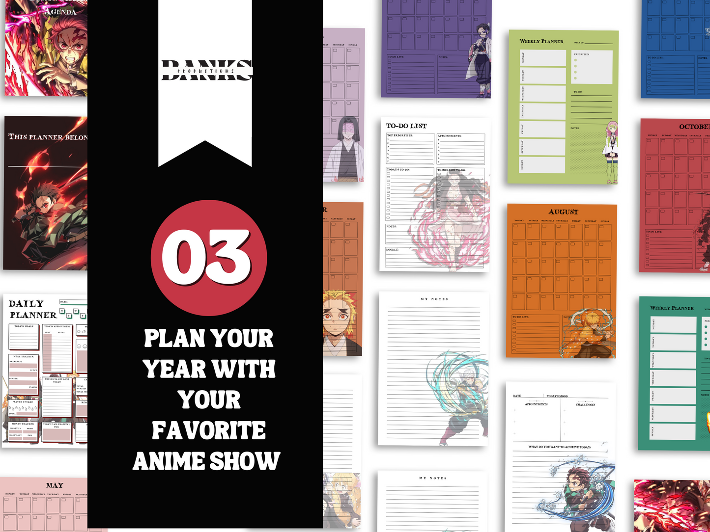 Demon Slayer Planner