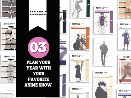 Jujustu Kaisen Planner