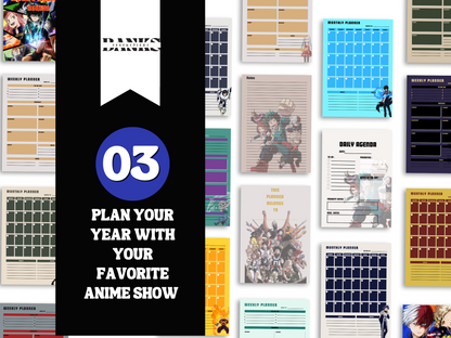 My Hero Academia Planner
