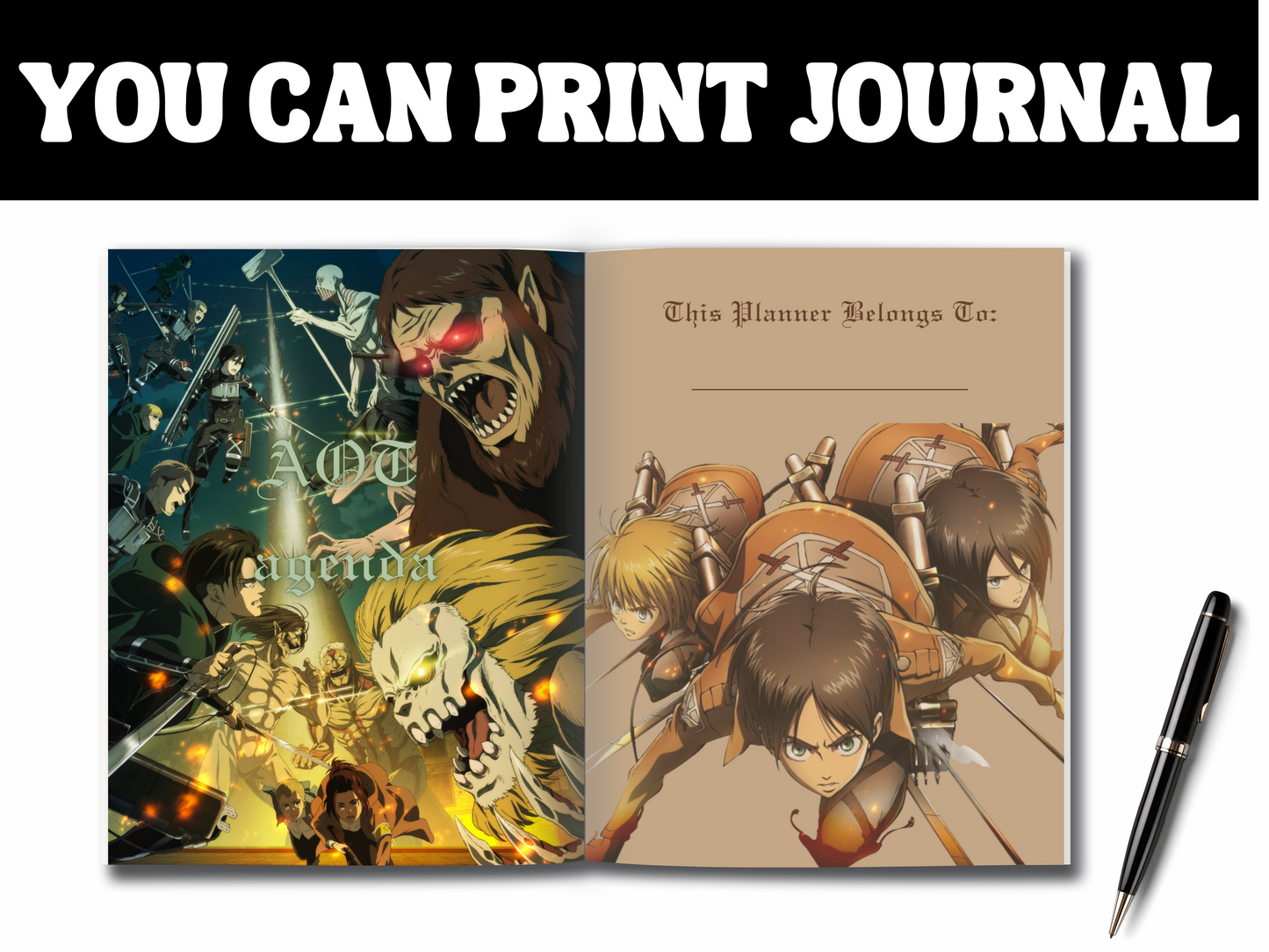 Attack on Titan Planner