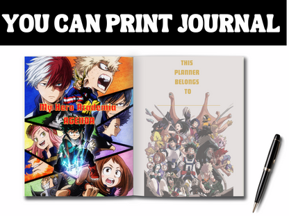 My Hero Academia Planner