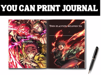 Demon Slayer Planner