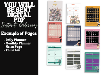 My Hero Academia Planner