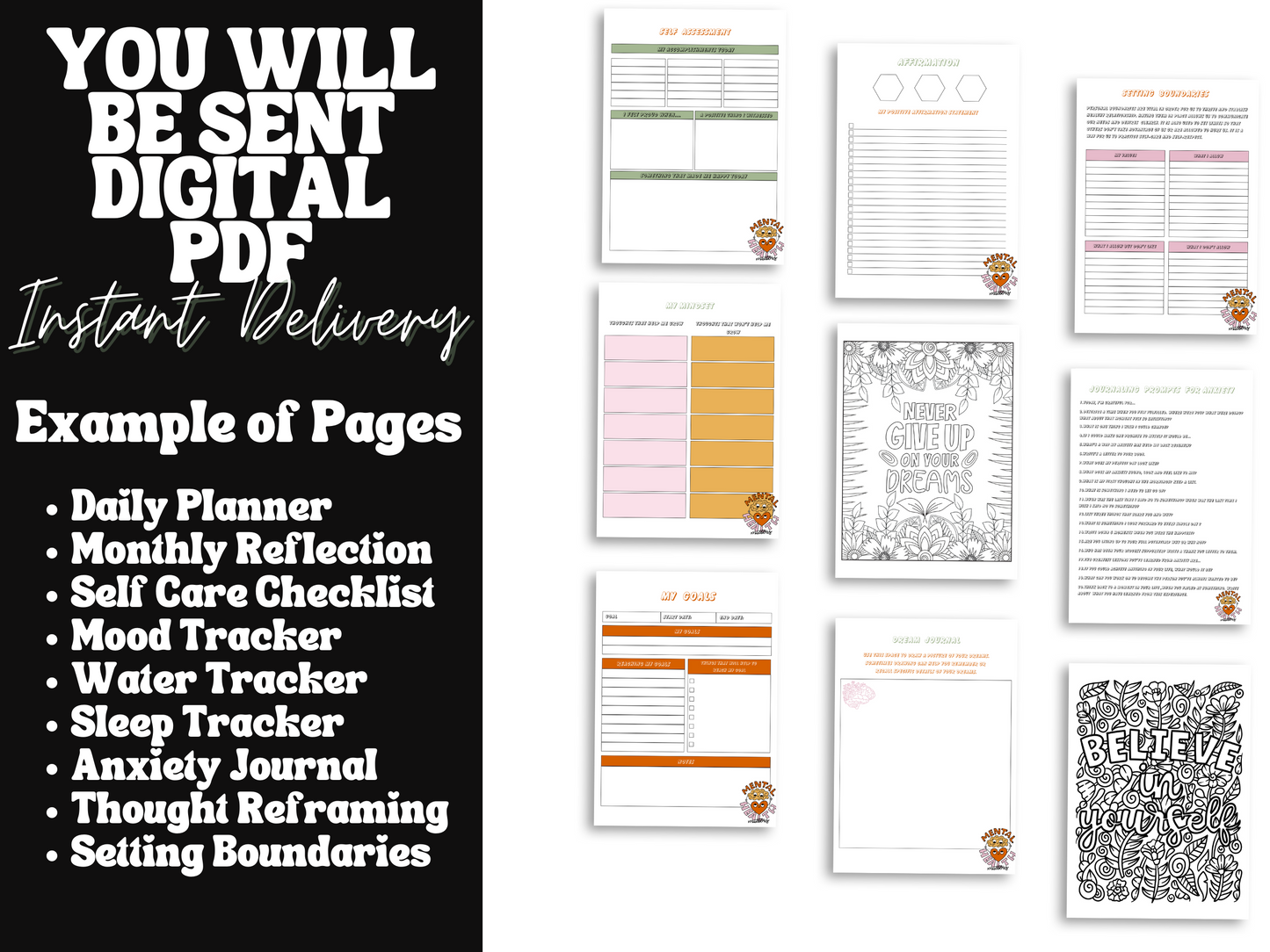 Mental Health Planner