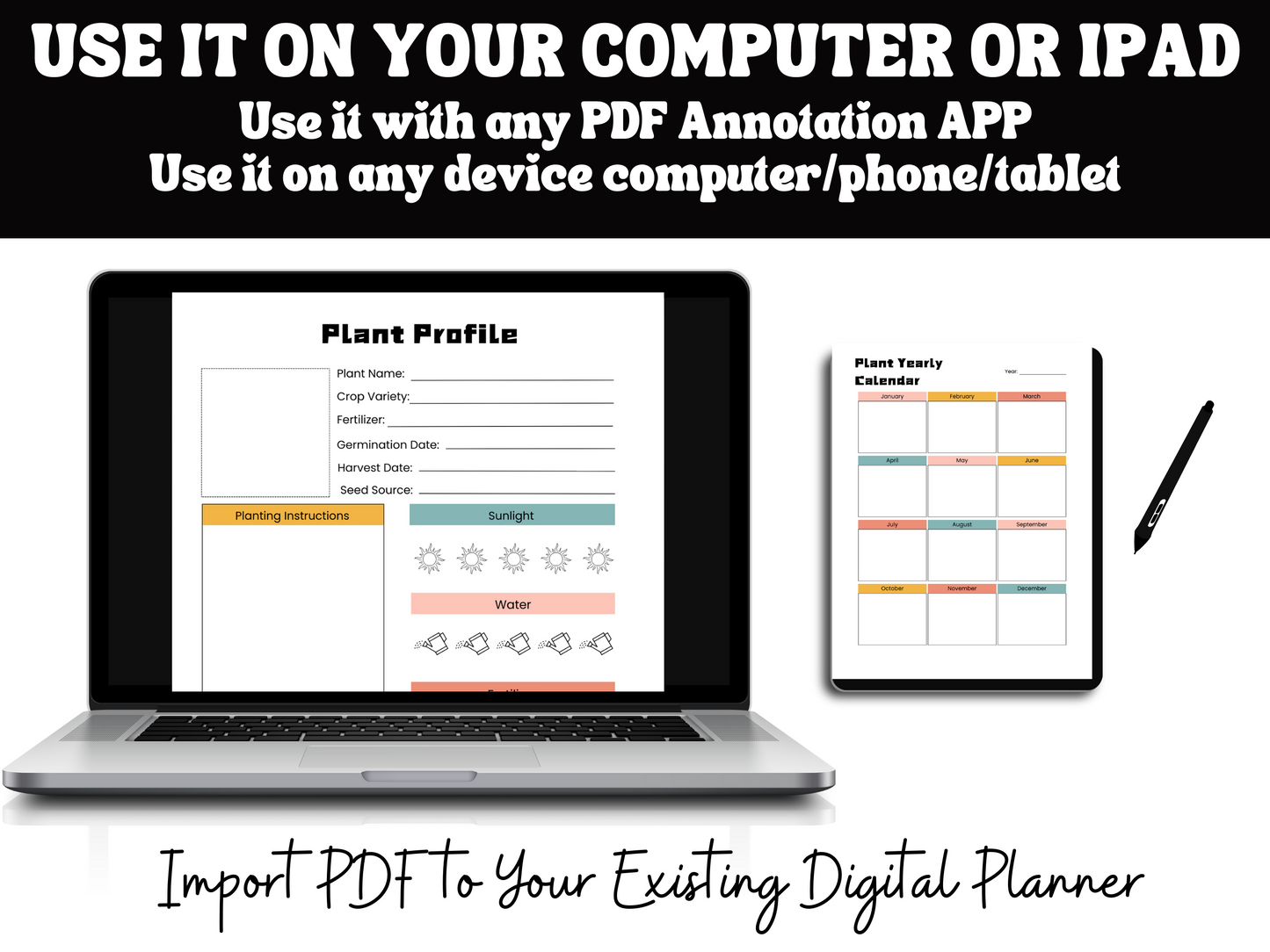 House Care Plant Planner