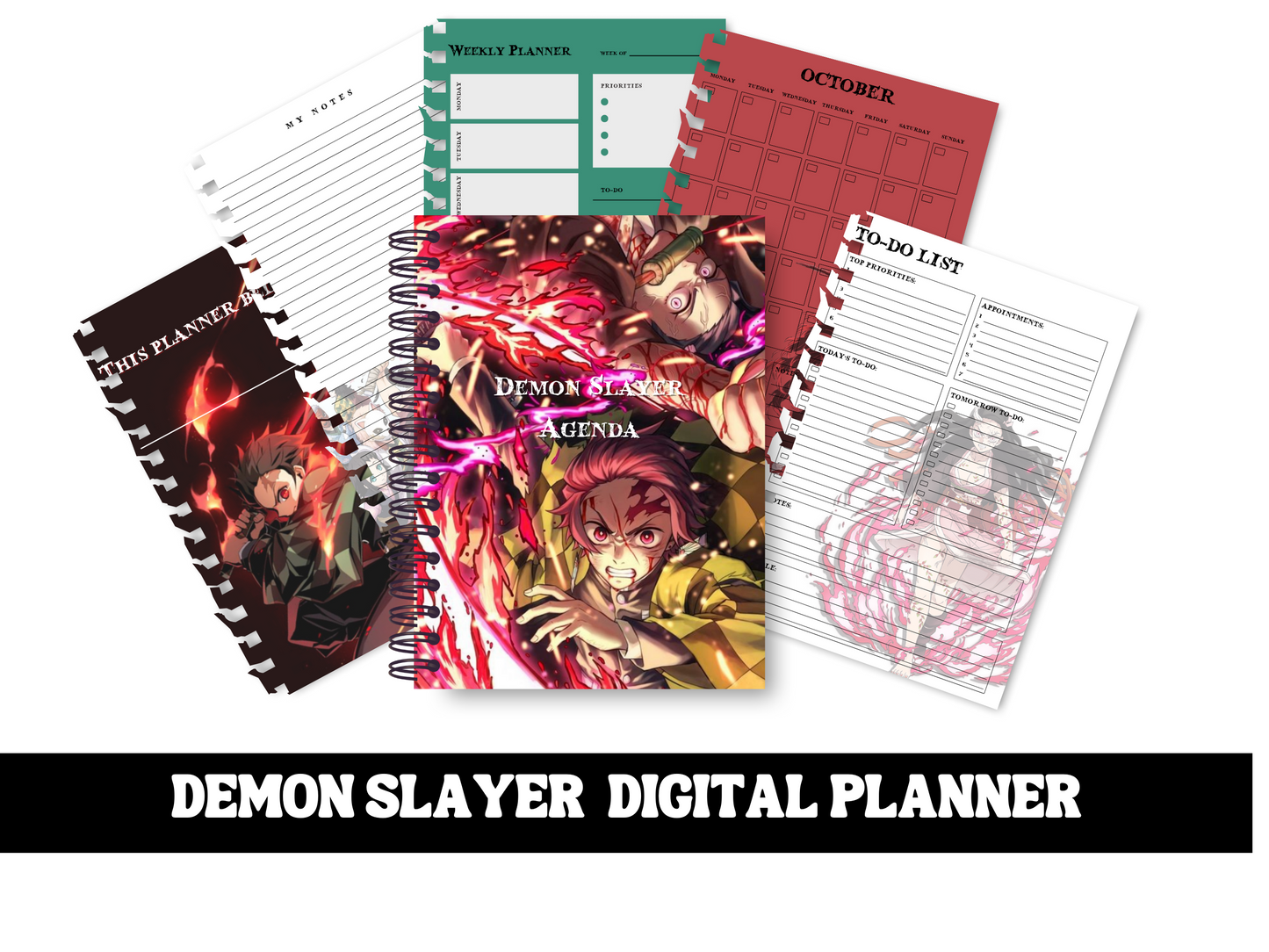 Demon Slayer Planner