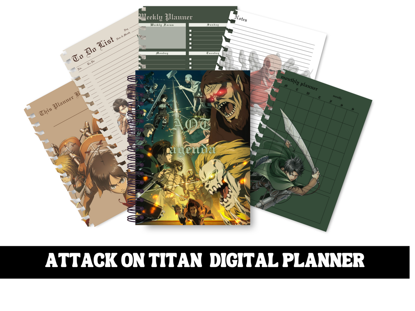 Attack on Titan Planner