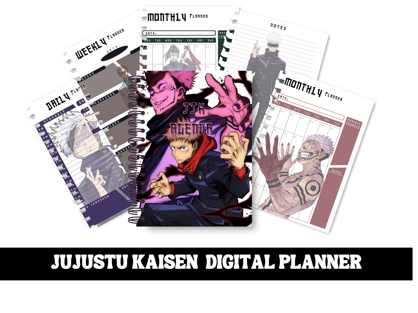 Jujustu Kaisen Planner