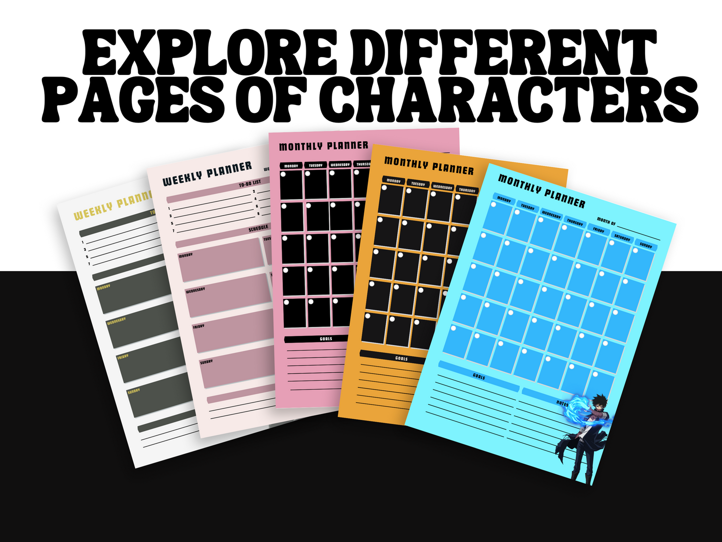 My Hero Academia Planner