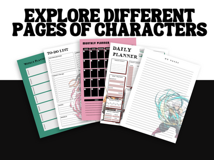 Demon Slayer Planner