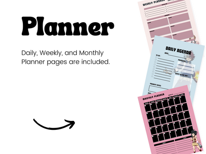 My Hero Academia Planner