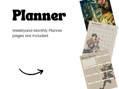Attack on Titan Planner