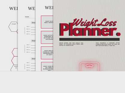 Weight Loss Planner